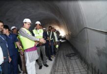 सीएम धामी ने किया दिल्ली-देहरादून एक्सप्रेसवे के तहत स्थलीय कार्यों का निरिक्षण