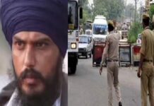 अमृतपाल मामले में पुलिस अलर्ट, सोशल मीडिया पोस्ट पर लाइक और शेयर करने वाले 25 चिन्हित