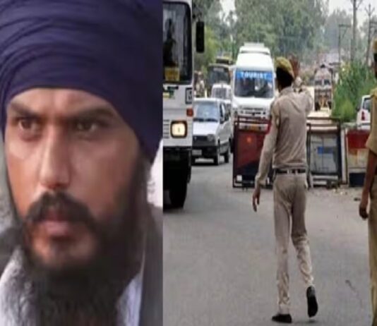 अमृतपाल मामले में पुलिस अलर्ट, सोशल मीडिया पोस्ट पर लाइक और शेयर करने वाले 25 चिन्हित