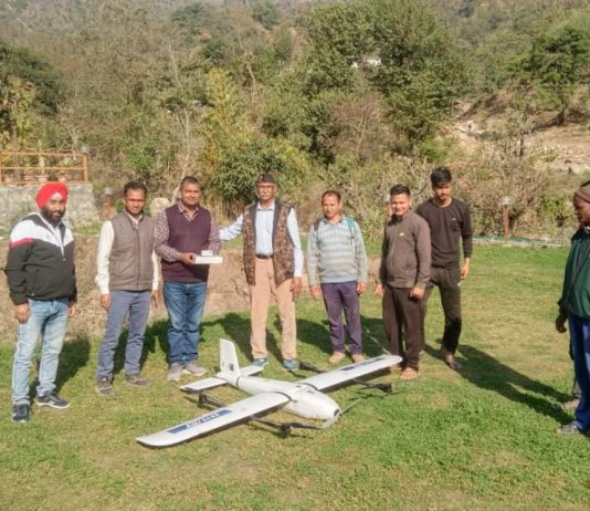 ड्रोन से दवा भिजवाने का ट्रायल सफल’टीबी की दवाईयां पहुंची यमकेश्वर