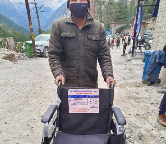 बुजुर्ग एवं दिव्यांग श्रद्धालुओं के लिए गंगोत्री मंदिर तक पहुंचने का रास्ता होगा और सुगम