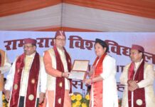 मुख्यमंत्री धामी ने दीक्षांत समारोह में किया प्रतिभाग, शोद्यार्थियों को की उपाधियां प्रदान