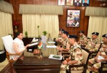 सीएम धामी ने आईटीबीपी अधिकारियों से की मुलाकात