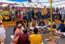 नागदेवता मूर्ति प्राण प्रतिष्ठा में सीएम धामी हुए शामिल, खुद को बताया भाग्यशाली