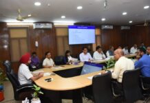 मुख्य सचिव ने भूस्खलन न्यूनीकरण व प्रबंधन केंद्र के अधिकारियों के साथ की बैठक