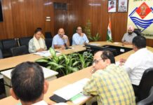 मुख्य सचिव ने क्लस्टर विद्यालय के सम्बन्ध में ली बैठक