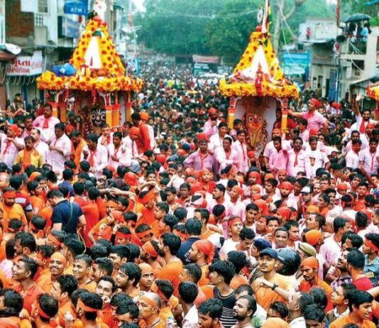 गंगोत्री धाम के लिए रवाना हुई माँ गंगा की भोगमूर्ति विग्रह डोली