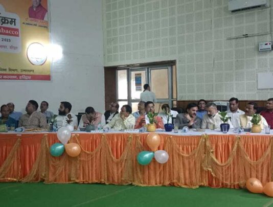 स्वास्थ्य मंत्री ने तंबाकू निषेध कार्यक्रम में किया प्रतिभाग