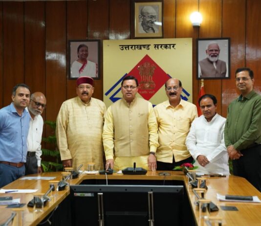 सीएम धामी ने ‘‘पैच रिपोर्टिंग एप’’ का किया शुभारम्भ