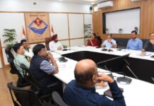 मुख्य सचिव ने समीक्षा बैठक के दौरान अधिकारीयों को दिए अहंम निर्देश