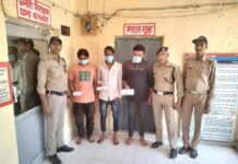 आशा ज्वैलरी शोरूम में चोरी करने वाले अपराधी गिरफ्तार