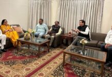 मध्य प्रदेश के पूर्व सीएम परिवार सहित पहुंचे चकराता