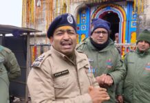 डीजीपी पहुंचे केदारनाथ, सुरक्षा व्यवस्थाओं का लिया जायजा