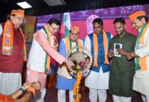 मेरा बूथ सबसे मजबूत कार्यक्रम में सीएम धामी ने किया प्रतिभाग