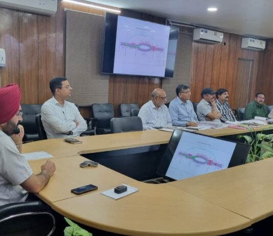 रोड सुधारीकरण कार्य में हो रही देरी पर मुख्य सचिव ने की नाराजगी व्यक्त