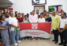 सीएम धामी से मिले स्पेशल ओलंपिक में प्रतिभाग करने वाले खिलाड़ी व कोच