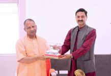 योगी आदित्यनाथ से मिले बीकेटीसी अध्यक्ष अजेंद्र अजय