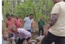 डोईवाला क्षेत्र में देर रात शिव मंदिर को तोड़ा,लोगों में आक्रोश