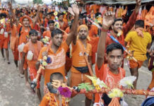 कांवड़ यात्रा: 12 फीट से ऊंची नहीं होगी कांवड़, डीजे पर रहेगा नियंत्रण