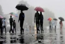 अगले 3 दिन राज्य में प्री मानसूनी बारिश का अलर्ट