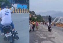 बाइक पर स्टंट करना युवक को पड़ा भारी, पुलिस ने कसा शिकंजा