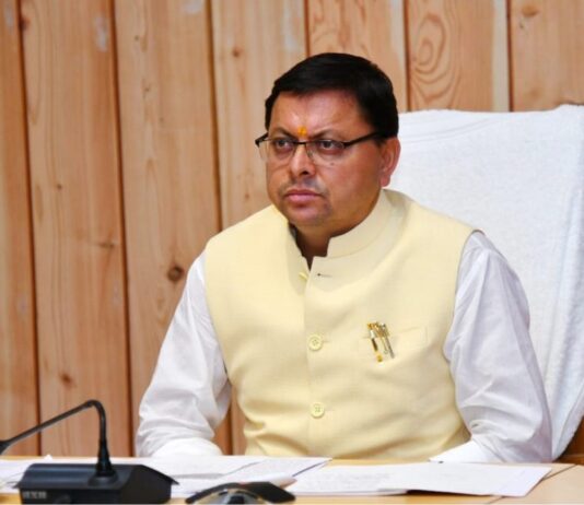 जनपद चमोली की दुखद घटना पर मुख्यमंत्री ने जताया दुःख