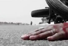 वाहन की टक्कर से डाक कावंरिये की मौत