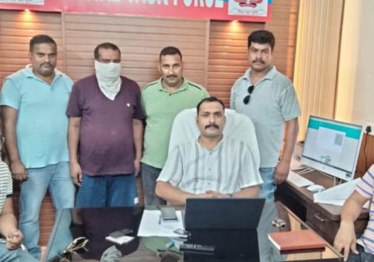 फरार वन्य जीव तस्कर काशीपुर से गिरफ्तार