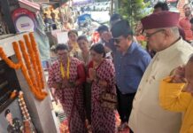 शहीद मनोज राणा की 10वीं पुण्यतिथि पर मंत्री जोशी ने श्रृद्धांजलि