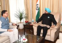 राज्यपाल से मिले सीएम,मंत्रिमंडल विस्तार की चर्चा