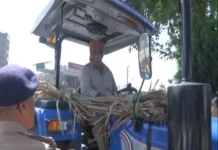 सड़े गन्ने की उपज लेकर उत्तराखंड विधानसभा पहुंचे विधायक