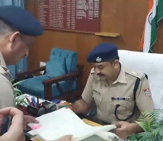 आईपीएस अजय सिंह ने देहरादून एसएसपी का संभाला कार्यभार