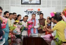 युवा संकल्प दिवस के रूप में मनाया गया सीएम धामी का जन्मदिवस