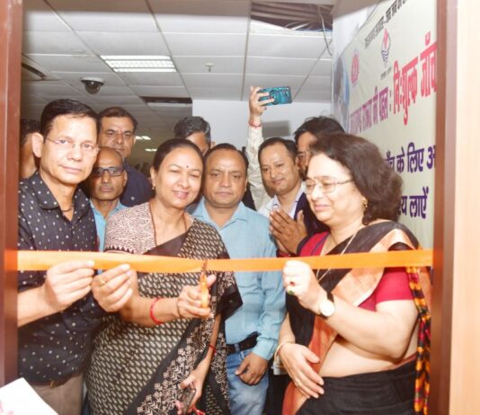 एसीएस ने किया सचिवालय में पैथोलॉजीकल कलेक्शन सेन्टर का शुभारम्भ