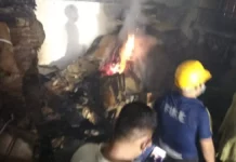 दवा कंपनी के गोदाम में लगी भीषण आग,लाखों का नुकसान