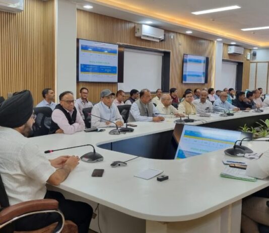 मुख्य सचिव ने की विभागों द्वारा नाबार्ड से ऋण के लक्ष्यों की समीक्षा