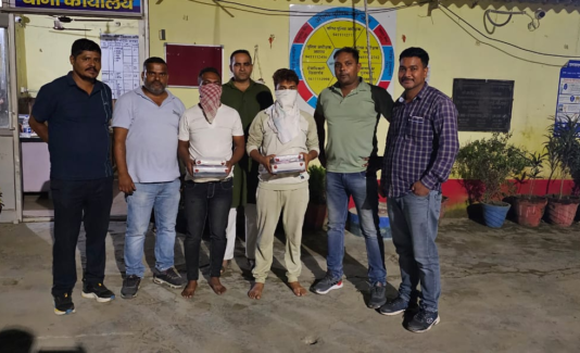 एसटीएफ ने भारी मात्रा में स्मैक के साथ दबोचे दो नशा तस्कर