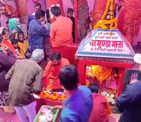 नवरात्र शुरूःपहले दिन पूजी गयी शैलपुत्री,मंदिरों में जुटने लगी भीड़