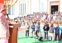 ग्रीष्मकालीन राजधानी गैरसैंण में धूमधाम से मना राज्य स्थापना दिवस।