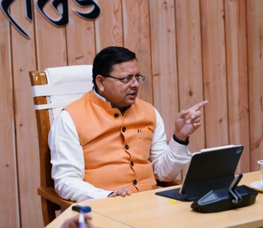 टनल हादसा: पल पल की जानकारी ले रहें मुख्यमंत्री धामी