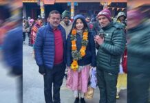 डिपल यादव ने किए बदरी विशाल के दर्शन