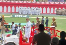 आईटीबीपी की रेजिंग डे परेड में गृहमंत्री अमित शाह ने की शिरकत