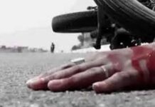डंपर की टक्कर से स्कूटी सवार की मौत