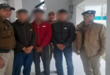 शिक्षा विभाग के कर्मचारी पर चाकू से हमला करने के तीन आरोपी गिरफ्तार