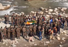 पंचतत्व में विलीन हुए शहीद बीरेंद्र सिंह