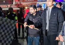 डीएम ने सड़क सुरक्षा व पर्यावरण को समर्पित रैली को किया रवाना