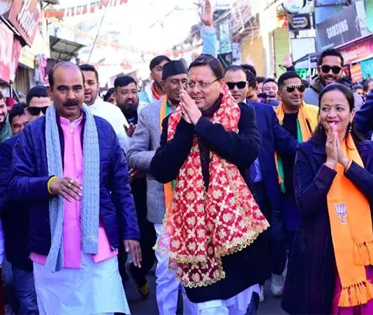 निकाय चुनाव: मुख्यमंत्री धामी ने किया बीजेपी को समर्थन देने का आग्रह