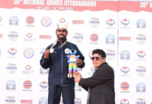 राष्ट्रीय खेल: उत्तराखंड के उत्कृष्ट द्विवेदी ने जीता स्वर्ण, लॉन बॉल में किया प्रथम स्थान हाशिल