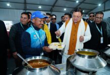 दिल्ली दौरे से लौटते ही सीएम धामी पहुंचे महाराणा प्रताप स्टेडियम,विभिन्न व्यवस्थाओं का किया अवलोकन