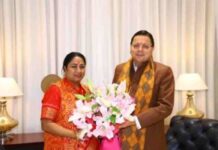 सीएम धामी ने दिल्ली की मुख्यमंत्री रेखा गुप्ता से की भेंट, दी बधाई व शुभकामनाएं